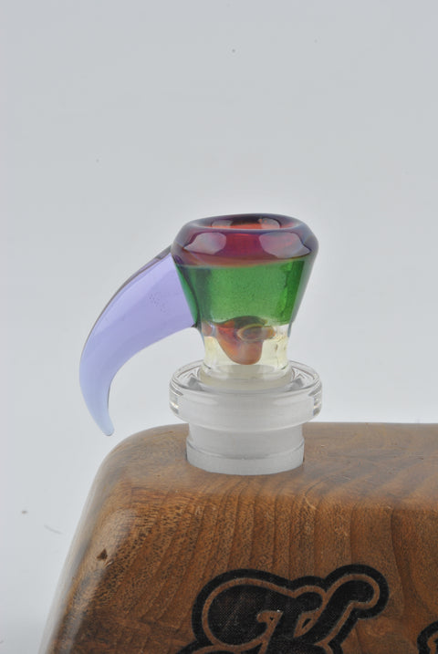 Gilliam Glass 14mm Double Color Slide w/ Built in Screen