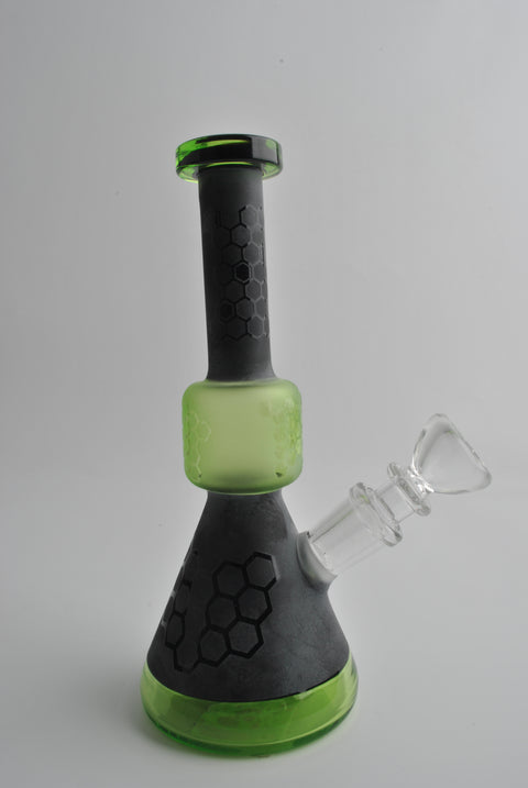 Fluorescent Green & Sandblasted Mini Tube