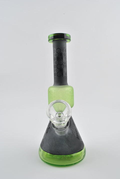 Fluorescent Green & Sandblasted Mini Tube